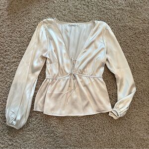 Abercrombie Satin Shirt
